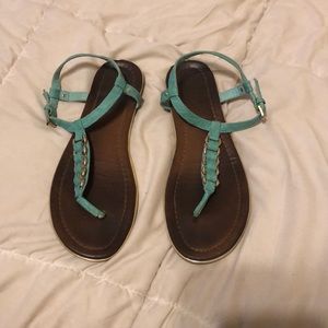 Teal Sandals!